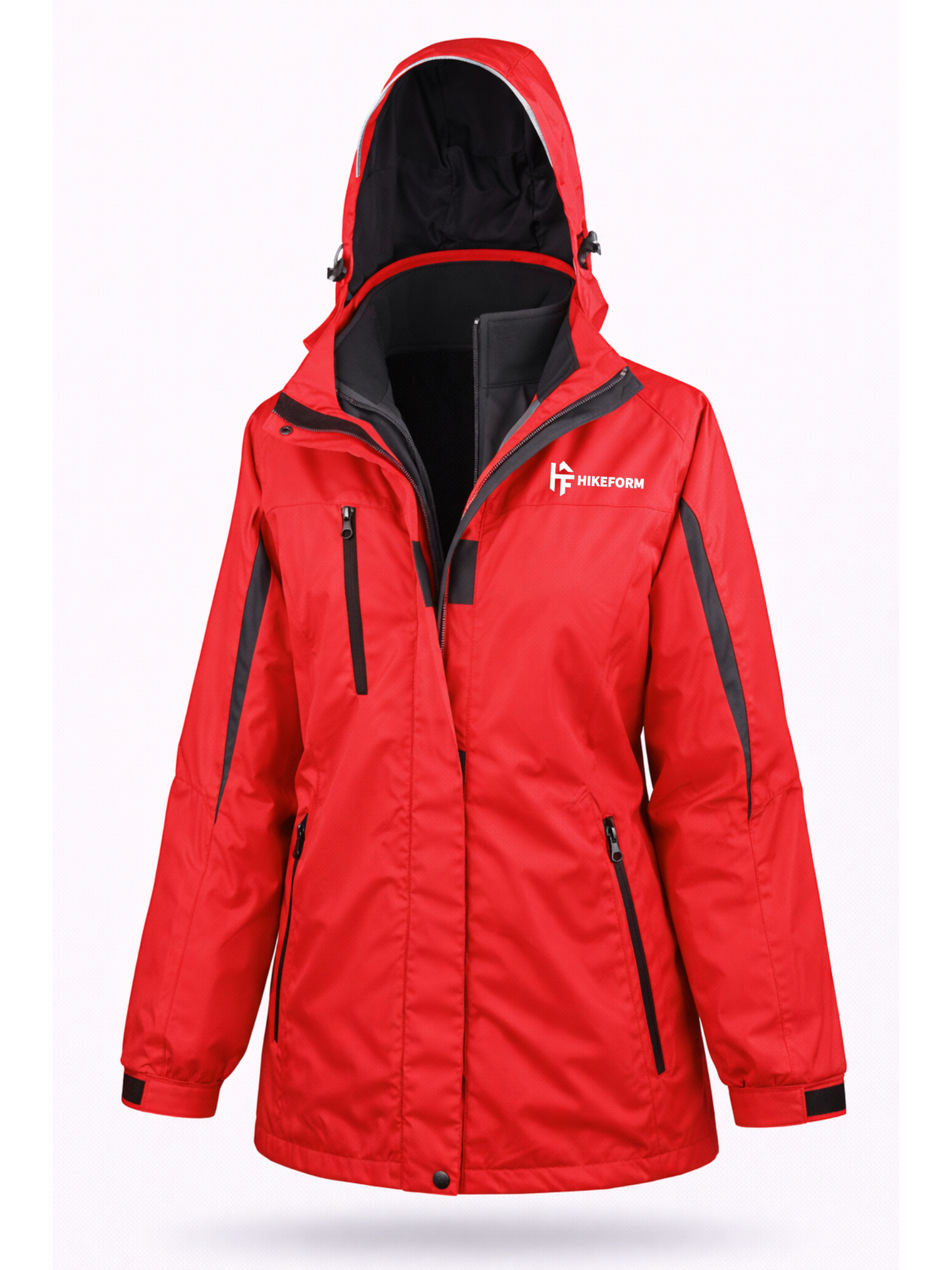 Hikeform JourneyShield™ Women’s 3-in-1 Jacket – Flexibler Wetterschutz für jedes Abenteuer