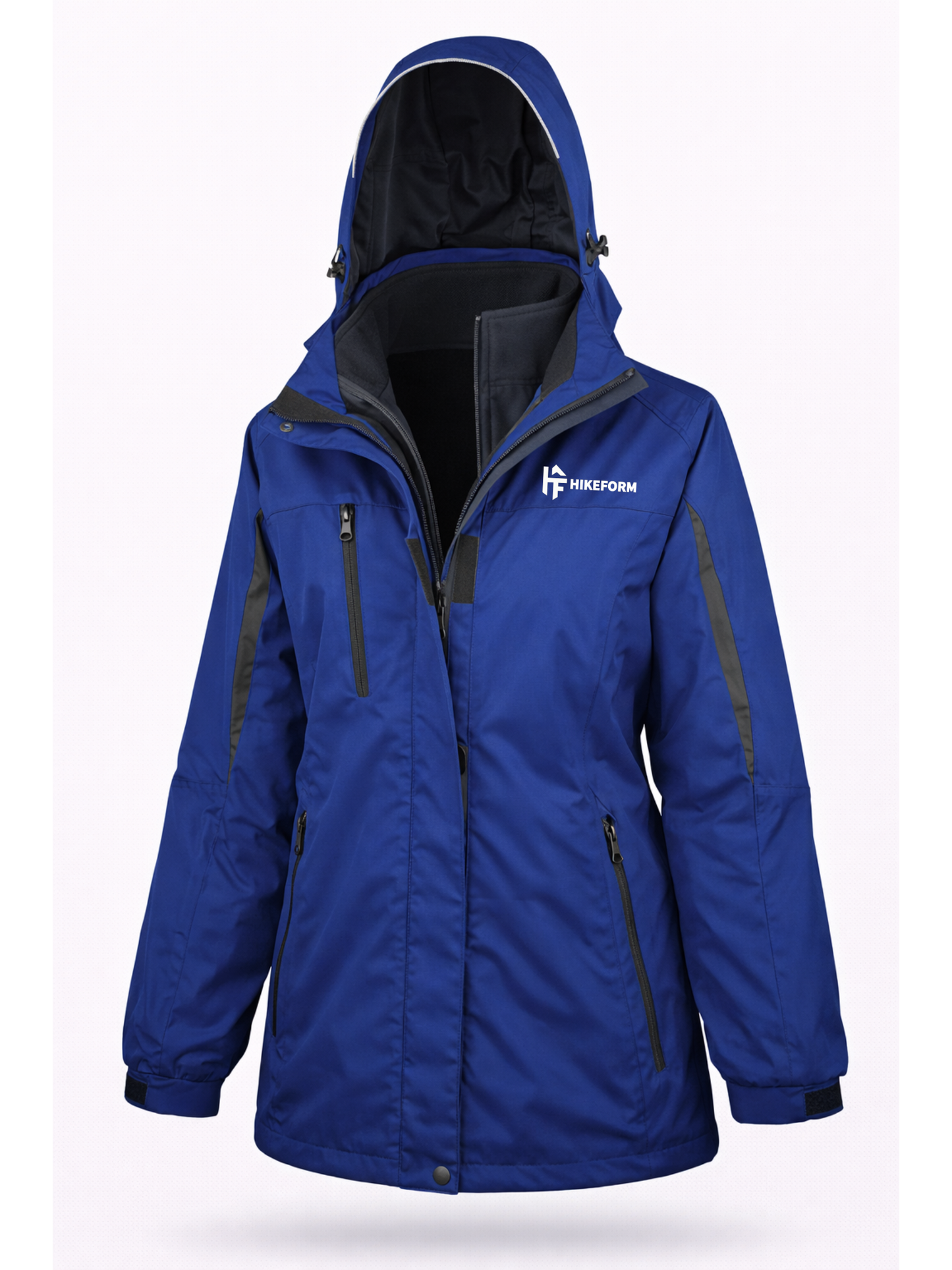Hikeform JourneyShield™ Women’s 3-in-1 Jacket – Flexibler Wetterschutz für jedes Abenteuer