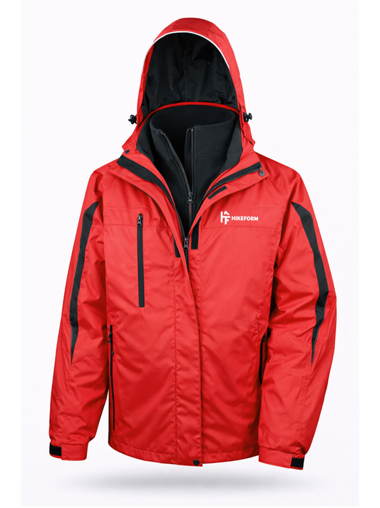 Hikeform JourneyShield™ 3-in-1 Jacket Men´s – Outdoor-Schutz für jedes Wetter
