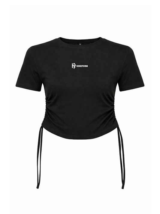 Hikeform FlowFit™ Women’s Ruched Crop Top