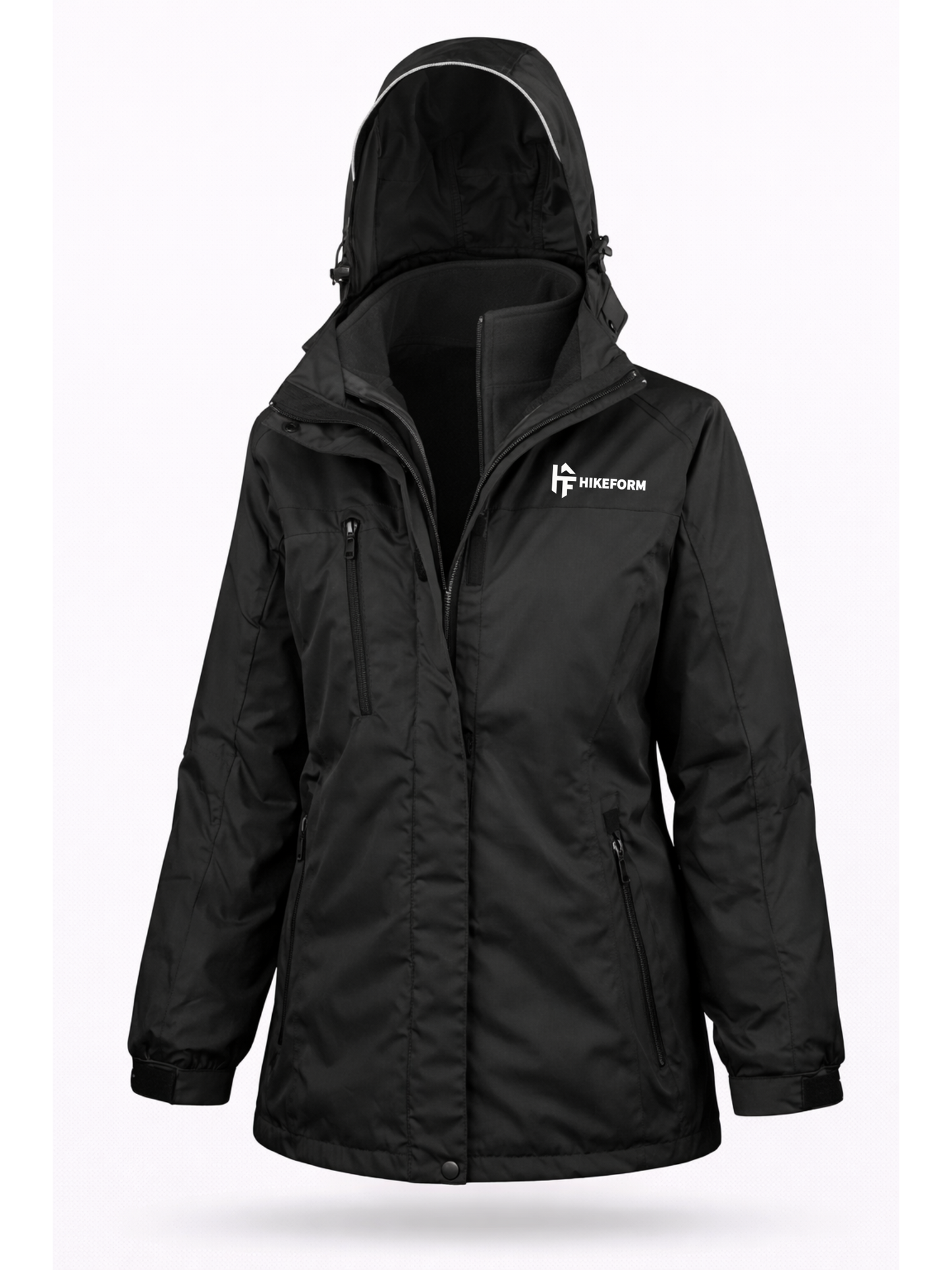 Hikeform JourneyShield™ Women’s 3-in-1 Jacket – Flexibler Wetterschutz für jedes Abenteuer