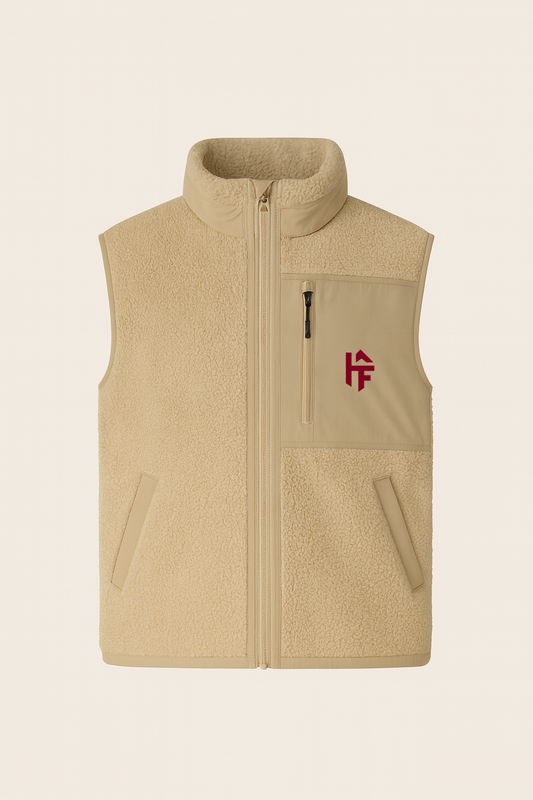 Hikeform SherpaCore™ – Unisex Sleeveless Sherpa Vest